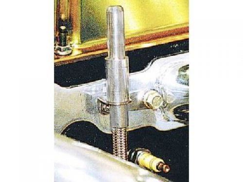 Milodon 22005 stainless steel dipstick for small block chevy 1986-up