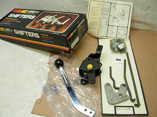 Nos vintage 1968 - 74 amc amx  javelin mr gasket 4sp shifter &amp; linkage bracket