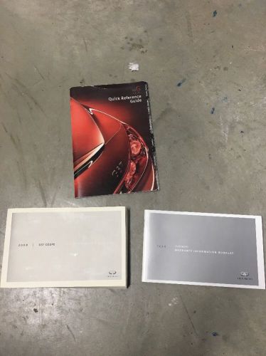 2008 infiniti g37 coupe owner&#039;s manual