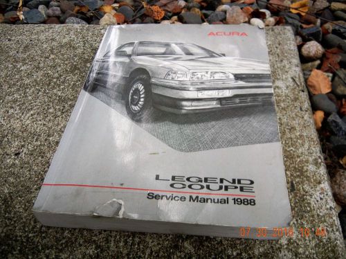 1988 acura legend coupe service manual