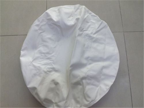 32&#034; 33&#034; spare wheel tire cover total white heavy denim vinyl tire cover new