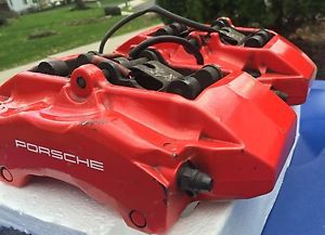 Porsche brake calipers oem 996 turbo both front 351 425 01fits 99-05 porsche 911