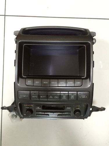 04 05 06 lexus gx470  dvd gps navigation screen display radio clock 86111-60120