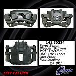 Centric parts 141.50224 front left rebuilt caliper with hardware