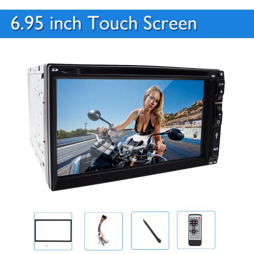 6.95&#039;&#039; 2 din no gps ipod usb/sd radio in dash cd video mp4 car stereo dvd player