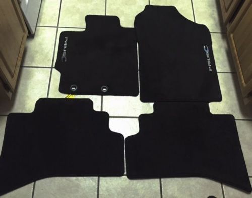 12-15 prius c dark gray carpet floor mat set genuine toyota oem pt206-52121