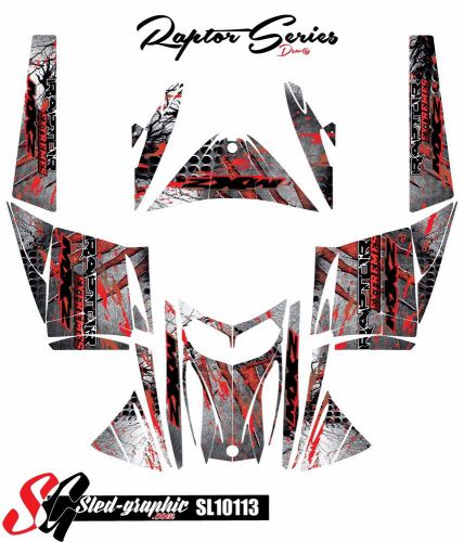 Wrap graphics kit decal stickers for ski-doo rev mxz snowmobile 03-07 sl10113