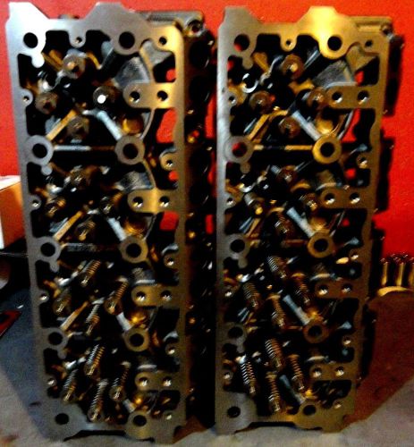 Ford 6.4 l powerstroke cylinder head set new improved design no core charge