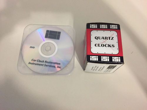 Quartz conversion clock repair kit i-3035 with instructional dvd 1969 firebird