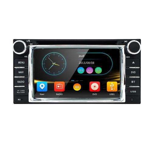 Car stereo dvd radio gps navi for toyota rav4 highlander sequoia vios camry limo