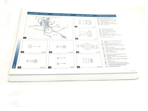 Ferrari 456m electrical wiring schematics very rare cat # 1335/98