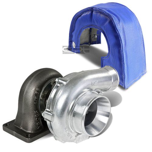 T4 turbo/turbocharger .70 ar 60 trim compressor boost v-band +blue hot blanket