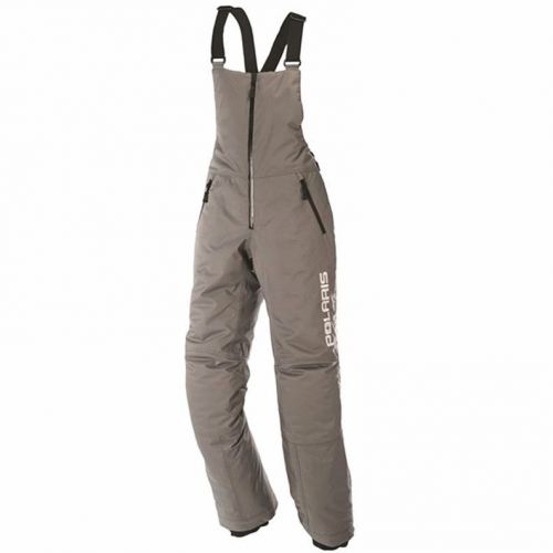 Polaris™ women&#039;s throttle insulated snowmobile bibs / pants - gray - 2865030_