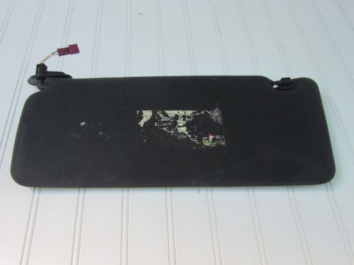 Bmw 2001 e53 x5 right passenger side sun visor black