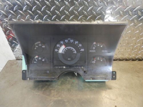 Chevrolet gmc 1500 2500 3500 c/k 88 89 90 gauge cluster 16131515 25079681