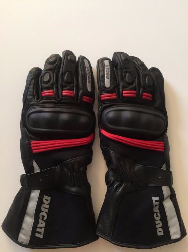 Ducati tour 14 leather gloves rev&#039;it h2o size l