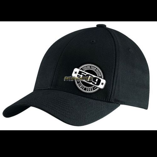 509 evolution flex fit hat - black