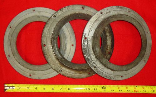 Rolls royce bentley pre-war three wheel disk centers 8-3/4&#034; diameter used