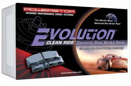 Power stop evolution 16-864 ceramic disc brake pads kia hyundai