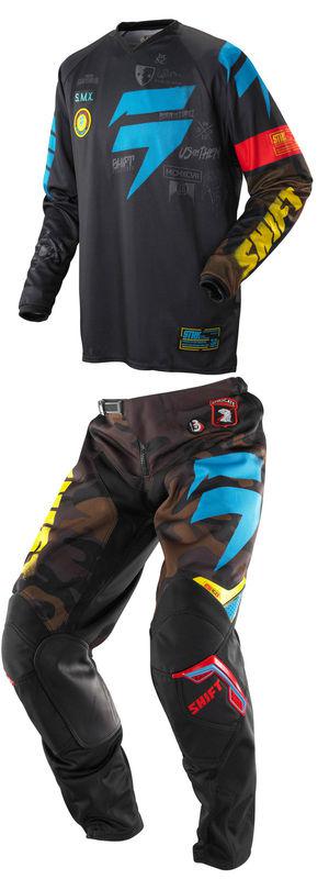 Shift strike brigade camo kit glove jersey & pant combo motocross mx 2014