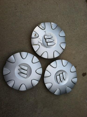 02-05 buick lesabre wheel center cap hubcap oem part 9594060 lot of 3 caps