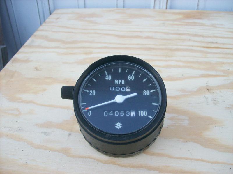 Vintage 1973 suzuki gt185 motorcycle speedometer