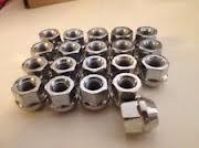 12x1.25 thread pitch lug nuts set.  open end  /acorn seat sale!