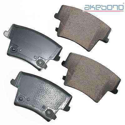 Akebono act1057a brake pad or shoe, rear-proact ultra premium ceramic pads