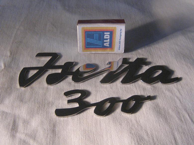 Bmw isetta 300 logo, metal, new (jus-qbi-3n)
