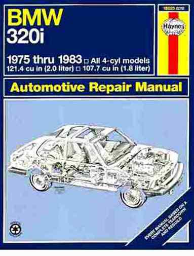 Bmw 320i_repair &  service_manual_1975 1976 1977 1978 1979 1980 1981 1982 1983