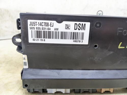 2018-2021 ford expedition front left seat memory control module ju5t-14c708-ej