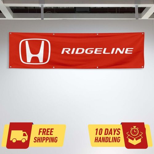 For honda ridgeline fans 2x8 ft flag birthday gift banner