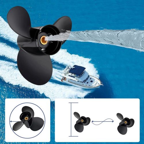 13 spline | 9 1/4 x 9 propeller for brp evinrude johnson outboard 8-15 hp 9.25x9