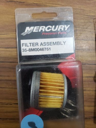 Mercury marine / mercruiser new oem fuel pump filter assembly kit, 35-8m0046751