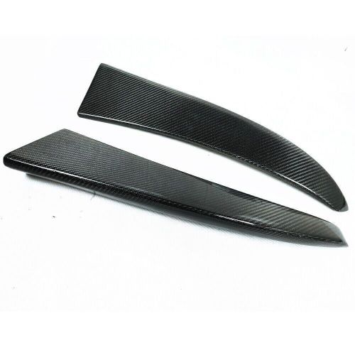 2pcs black rear bumper side splitter for benz w205 amg sport 2015 2016-2018