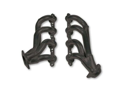 91835flt flowtech shorty headers - black painted