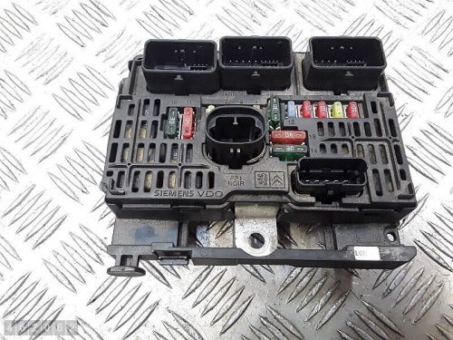 2007 citroen c6 fuse box under the bonnet 2700hdi 9658070980 bsm l09-00