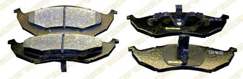 Monroe dx896 brake pad or shoe, rear-monroe dynamics brake pad