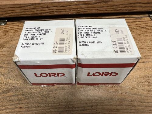 (2) lord engine mount j-10520-1 debonair c33a bonanza e33a, e33c, f33a, g33, s35