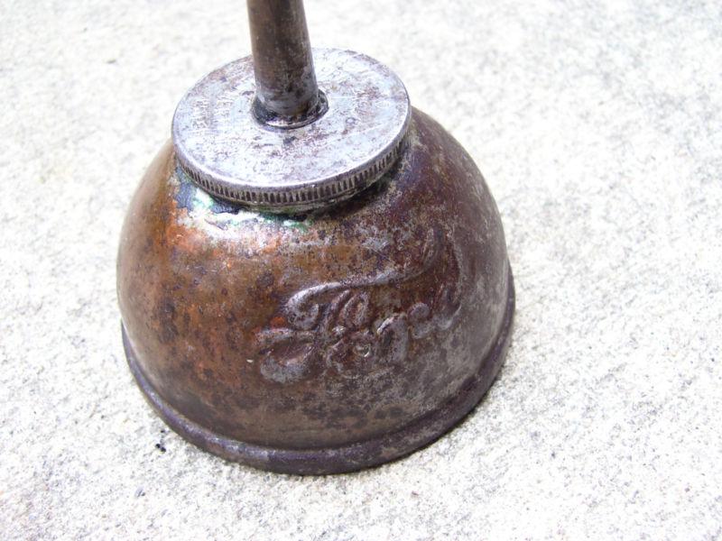 Vintage ford original 1908 noera automobile underhood oil can oiler accessory