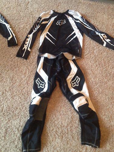 Motocross fox racing gear