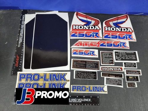 1986 stock atc 250r decal sticker graphics labels 86 atc250r  fenders