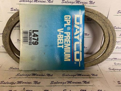 Dayco #l479 gpl premium v-belt 13rl20103