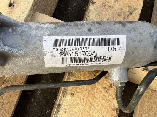 11-20 dodge grand caravan power steering rack and pinion p05151705af oem used