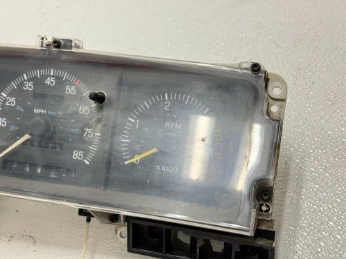 1987-1991 oem ford f350 diesel instrument cluster a/t speedometer 87-91 |w734