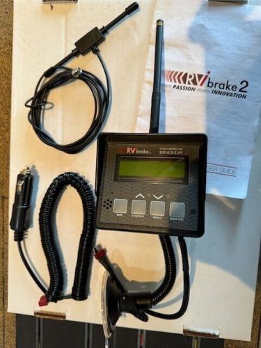 Rvi brake 2 auxiliary rv (towing) braking system w/ remote. works perfectly.