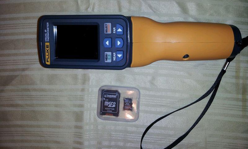 Fluke visual ir thermometer #vt02 like new never used