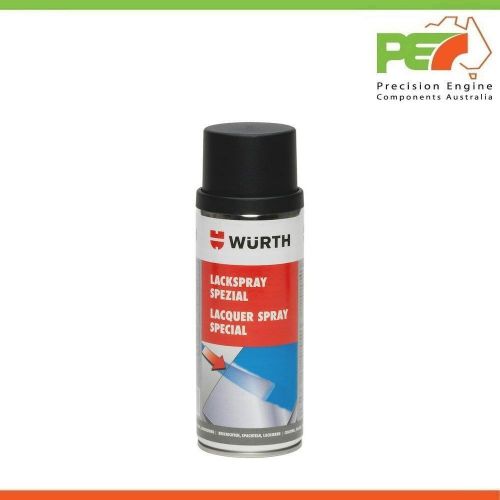 Wurth heatproof spray paint jet black up to 650ﾰc