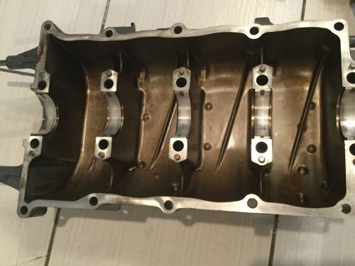 1999 yamaha 100hp cylinder block one side crankcase assy 67f-15100-00-1s