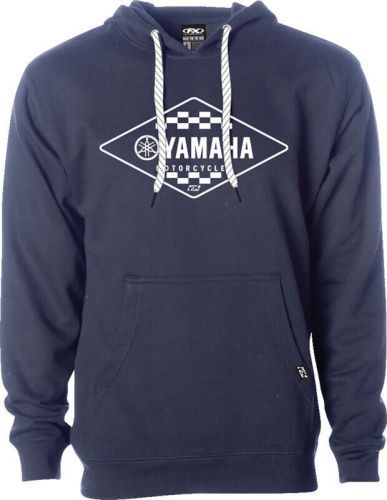 Factory effex yamaha diamond pullover hoodie navy blue